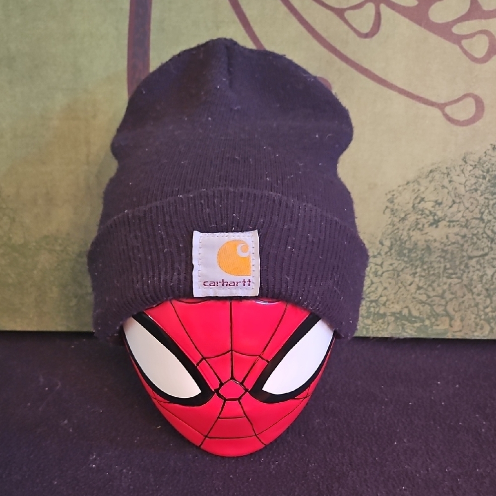 Carhartt Kids Black Knit Beanie